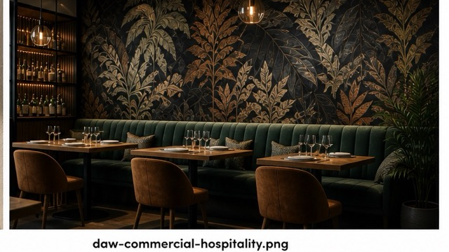 Commercial wallpaper